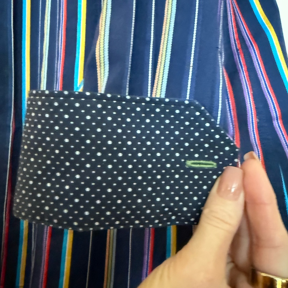 Bugatchi Multicolor Striped Button-Down Shirt - image 4